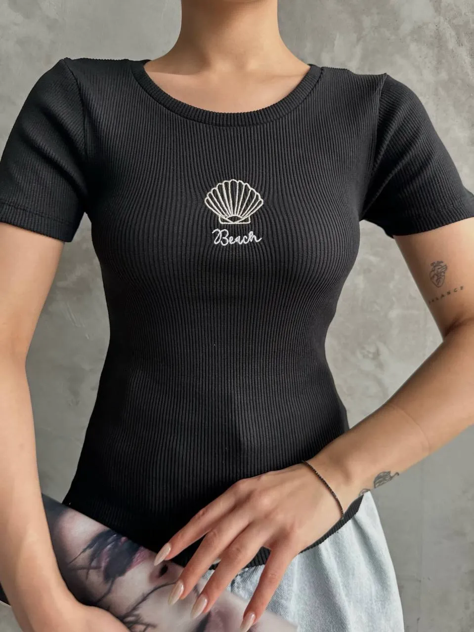 Bac nakışlı bluz b3549 — görsel 3 · 26R7TZM5L4