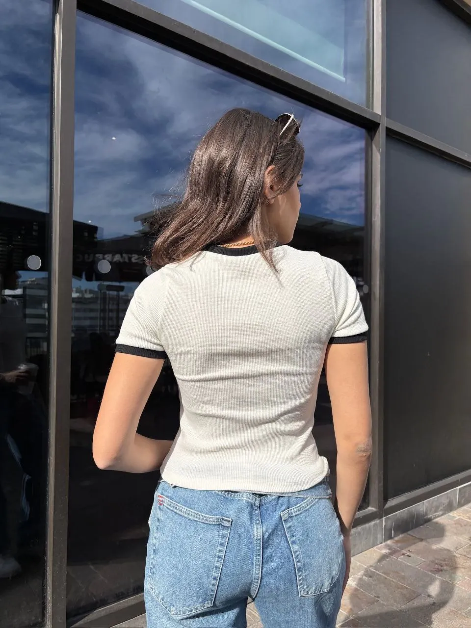 Biyeli bluz — görsel 2 · LZDM0JK36W