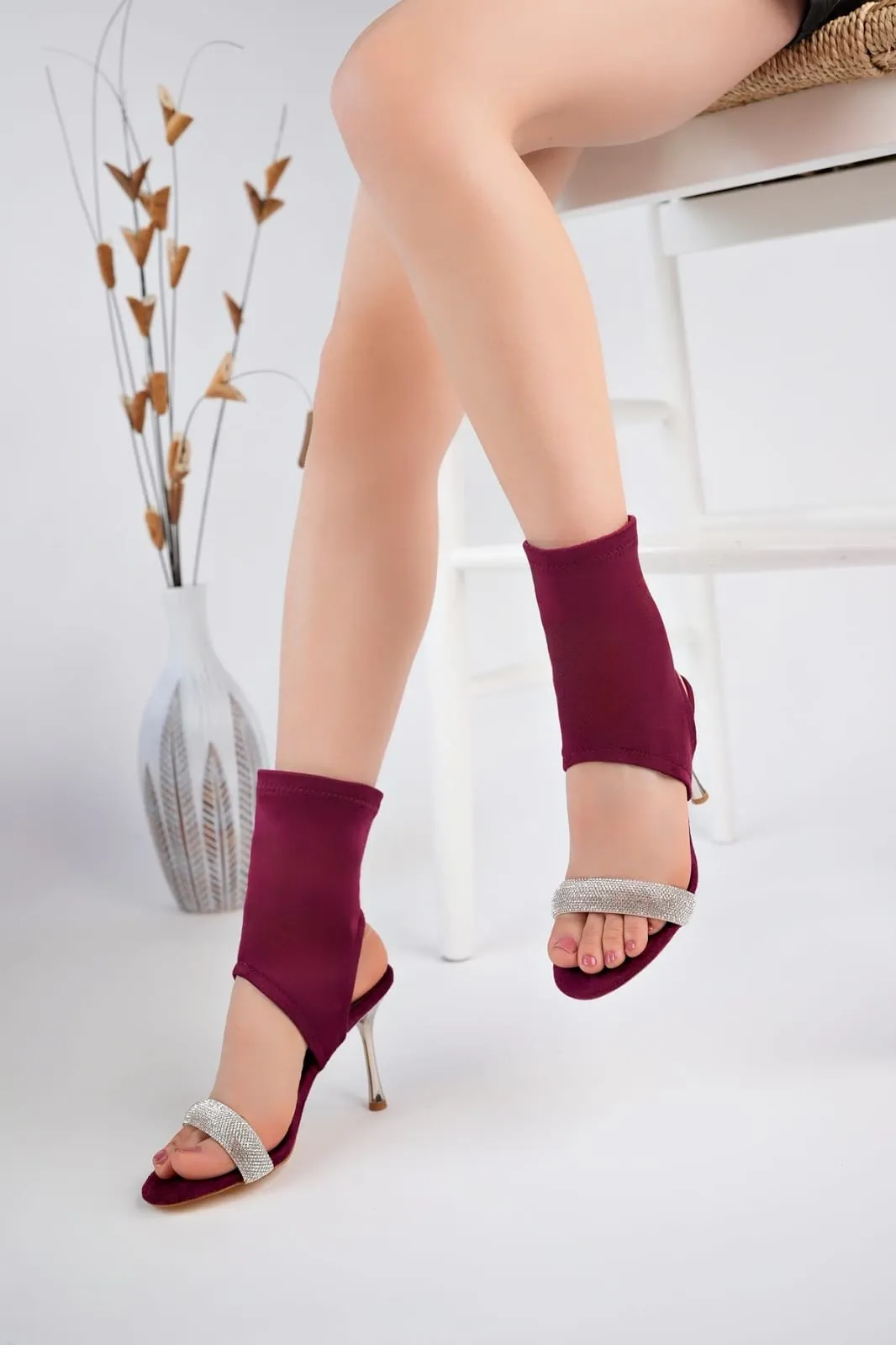 Brit Bordo Süet Booite — görsel 3 · 25248