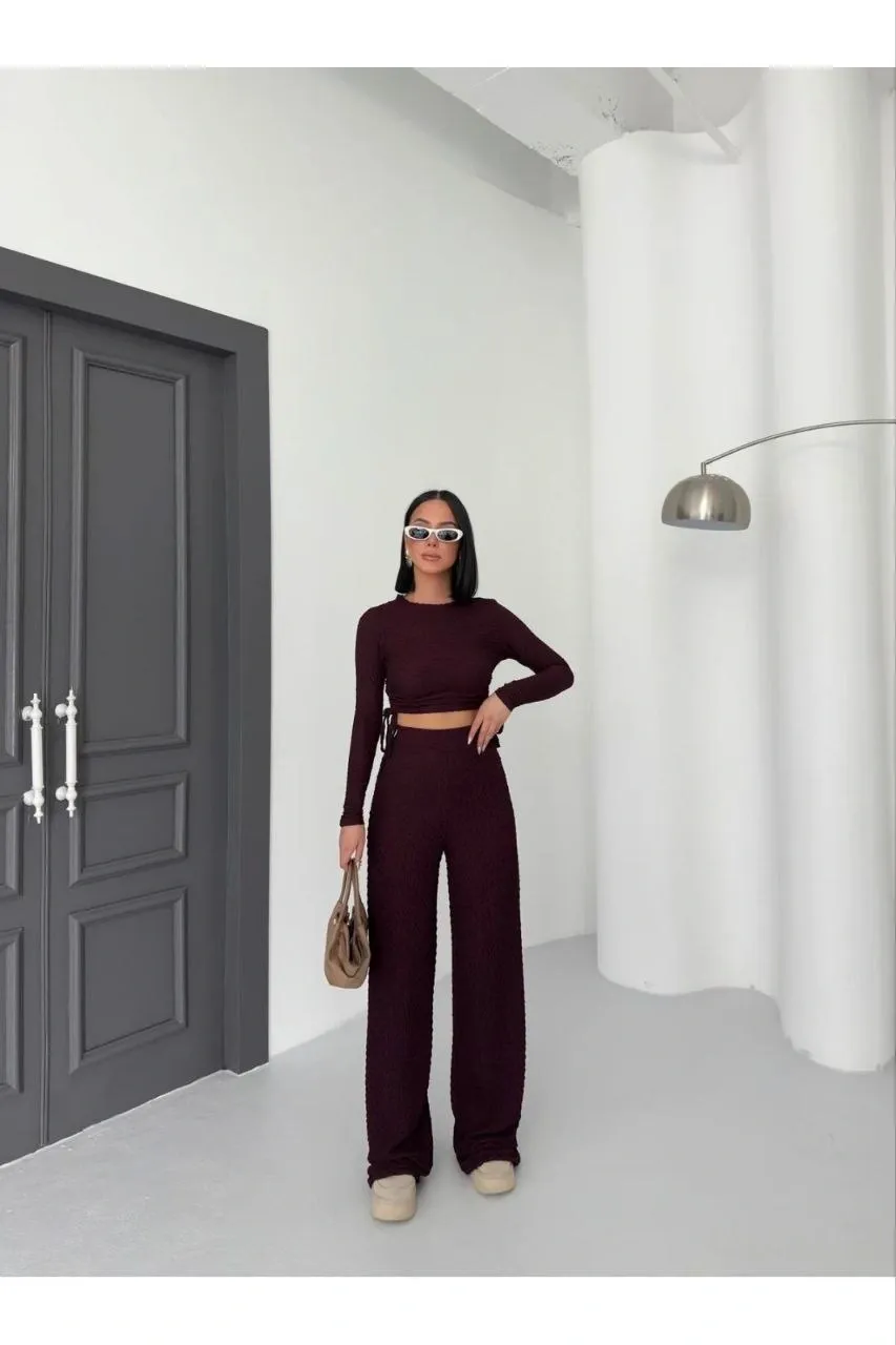 Bubble alt üst takım bordo pt510446 — görsel 2 · 86WCKBTX1P