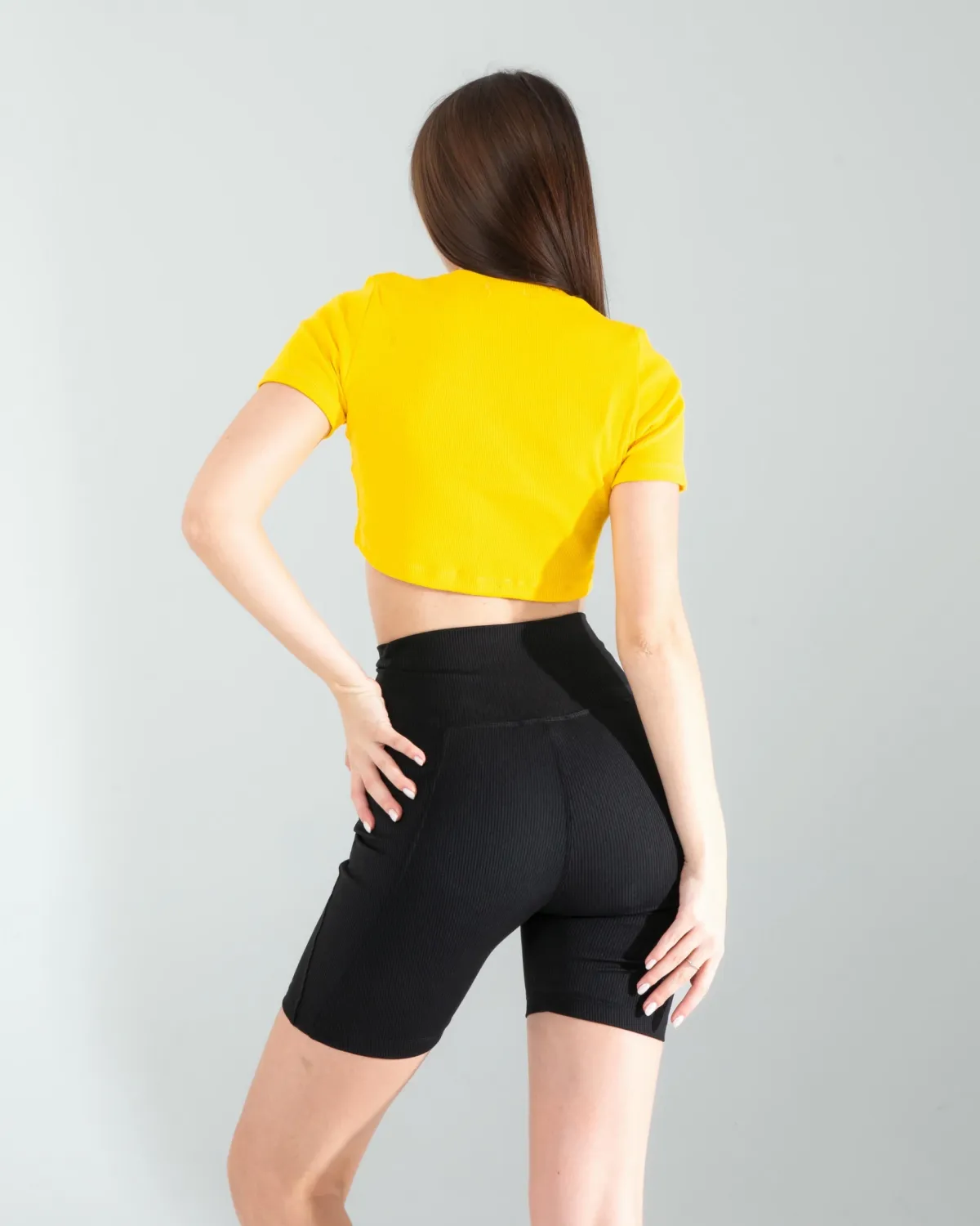 Sarı Fitilli Kaşkorse Mini Bluz — görsel 5 · KV2025010135