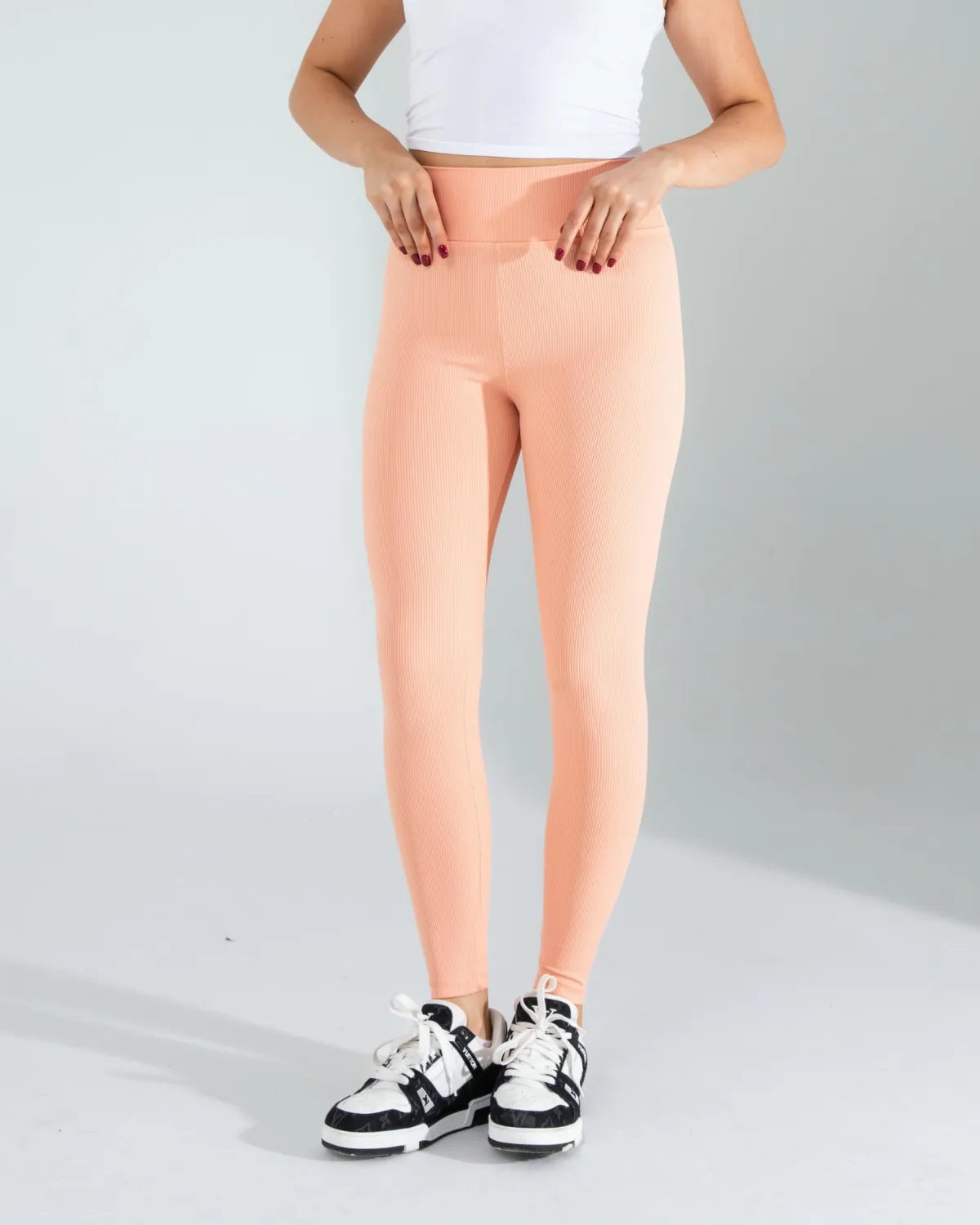 Somon Fitilli Push Up Toparlayıcı Spor Tayt — görsel 3 · KV2025010076
