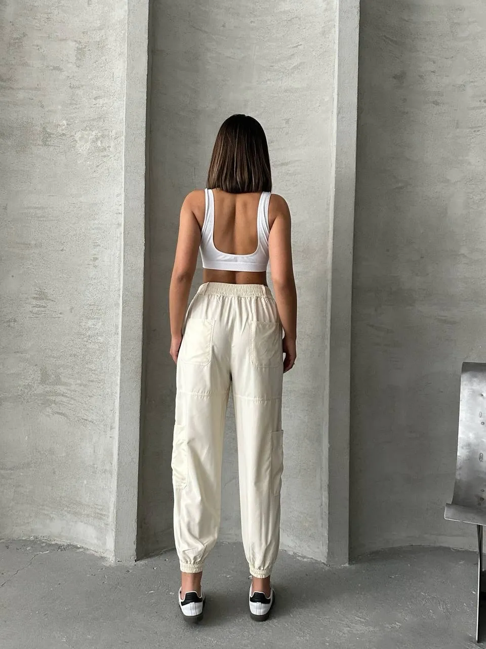 Jogger lastik paça pantolon — görsel 3 · OEUAWPCBZG