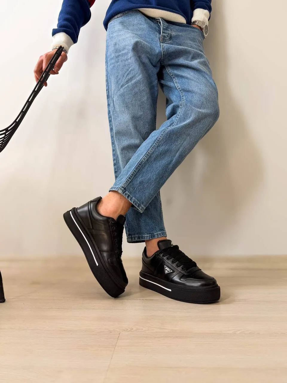 KB-04 Kuback Kömür Cilt Günlük Erkek Ayakkabı — görsel 4 · KB-04-KÖMÜR-CİLT