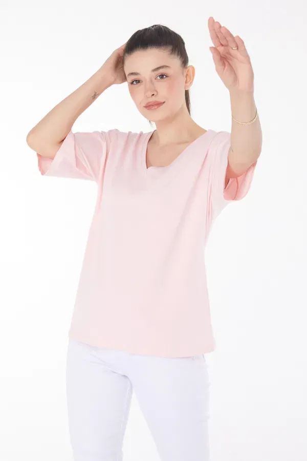 T-Shirt Pembe — görsel 3 · 3JN6R8JNZG