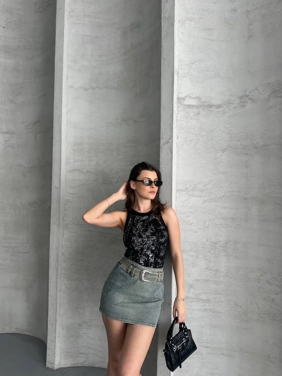 Varaklı bluz — görsel 3 · SG873RL4SW