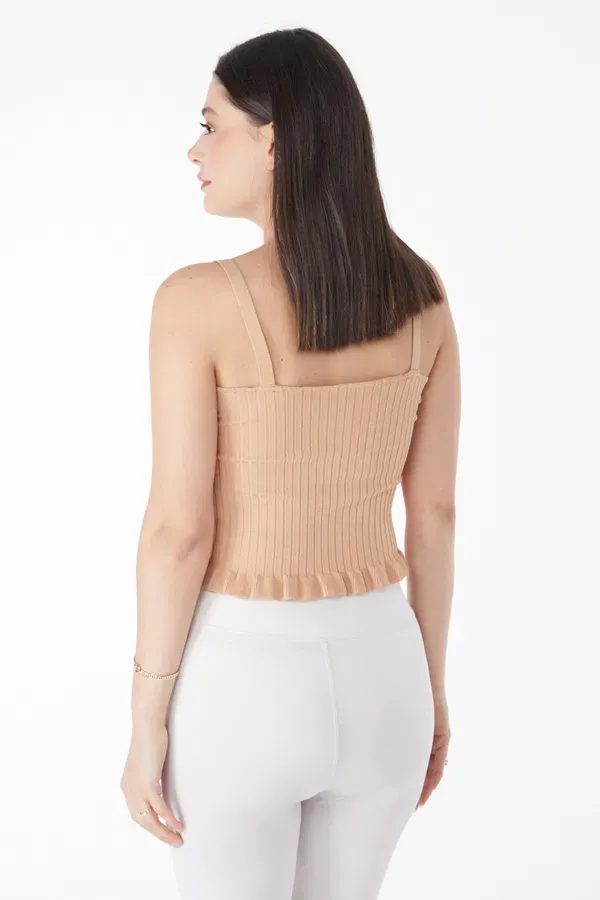 Yazlık triko crop — görsel 2 · DI8JTKZEL9
