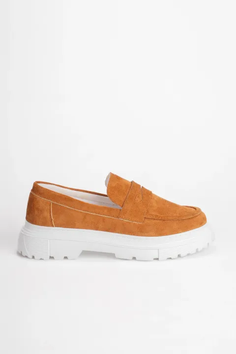 KB-X11 Kuback Taba Süet Günlük Erkek Ayakkabı — görsel 1